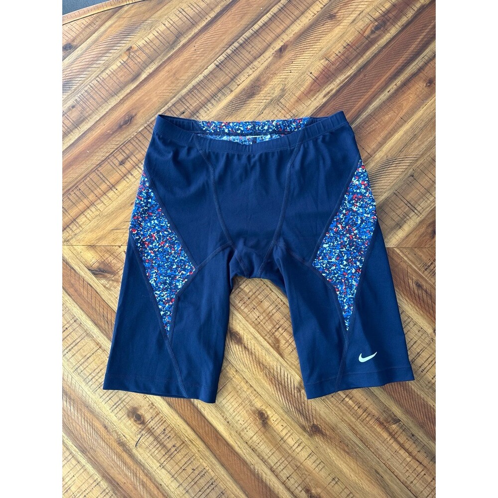 Nike men's swimming jammers men’s size 34 chlorine resistant EUC